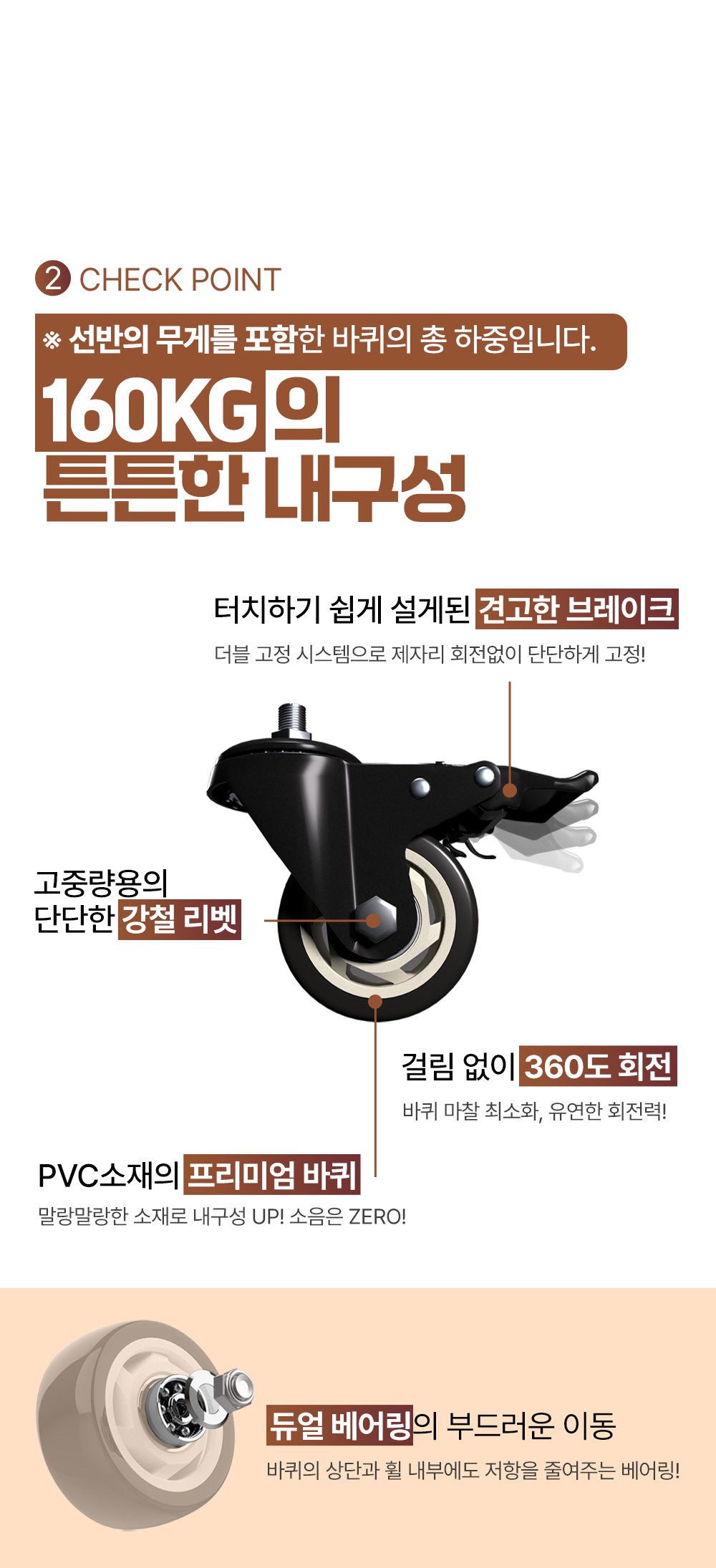 스탠드선반 > 홈던트하우스 이동식 바퀴선반 철제 트롤리 | 오늘의집 쇼핑